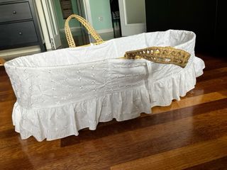 Moisés mimbre Kinder Valley con soporte