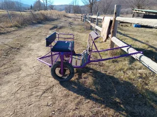 Carrito para pony o caballo mediano