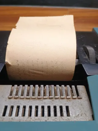 Olivetti addizionatrice summa prima 20 vintage