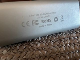 Hub USB 3.0 Auley Aluminio 4 Puertos 3.0