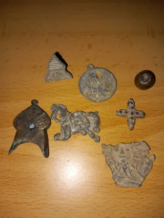 Lote piezas romanas antiguas