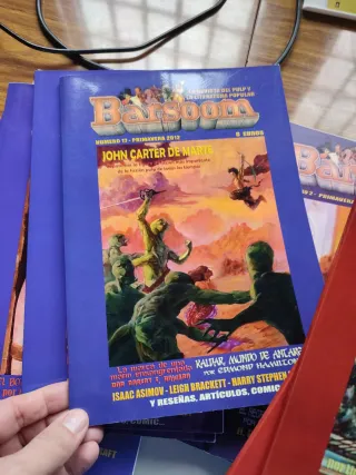 Lote 24 Revistas Barsoom