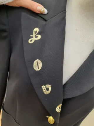 Giacca Moschino Nera Donna taglia L