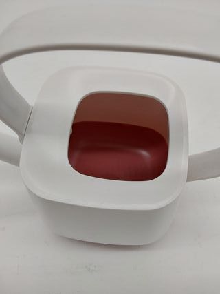 Lechuza 13890 YULA - Regadera (1,7 L), Color Blanco y Rosa