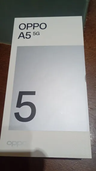 OPPO A5 5G Plata 128GB tiene 2 meses de uso solo