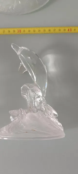 Figuras de cristal decorativas