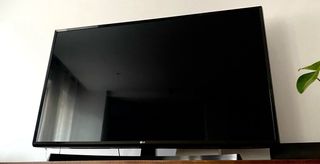 Televisión LG Negra