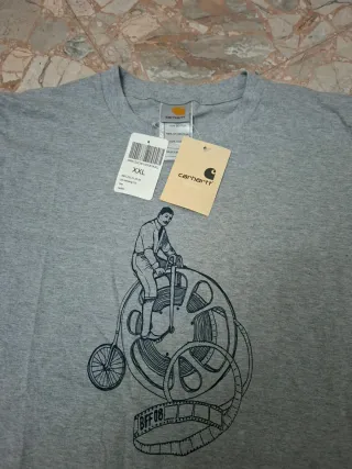 T-shirt Carhartt XXL Grigia Grafica