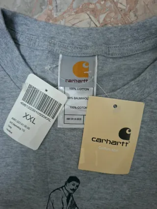 T-shirt Carhartt XXL Grigia Grafica