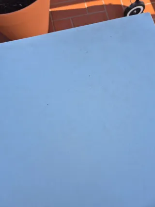 Mesa terraza blanca 70x70