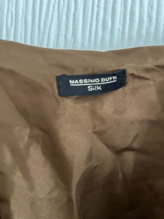 Top Massimo Dutti con abalorios