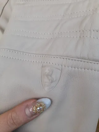 Giacca in pelle Ferrari prima linea