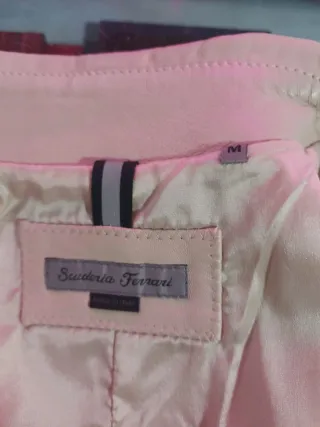 Giacca in pelle Ferrari prima linea