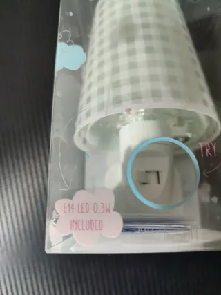 Lámpara quitamiedos LED infantil Dalber nightlight