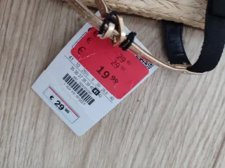 Sandalias Zara Beige y Doradas Talla 41