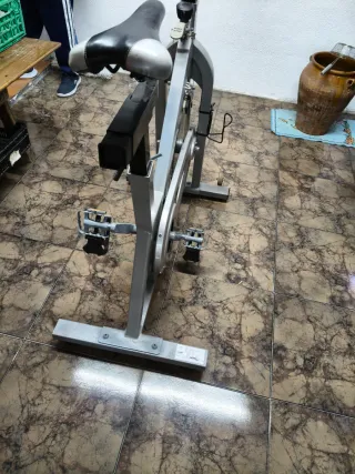 Bicicleta estática acero