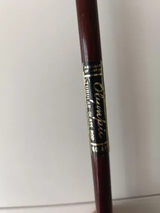 Caña de mosca vintage