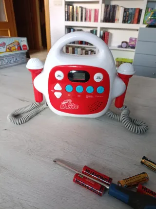 Radio Karaoke con Micrófonos