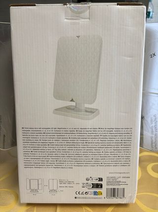 Specchio Trucco LED InnovaGoods Ricaricabile