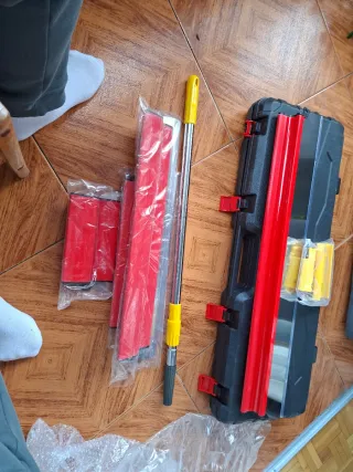 Juego espátulas yeso, aguaplast, pladur