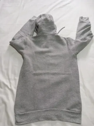 Felpa Adidas Grigia con Zip e Cappuccio