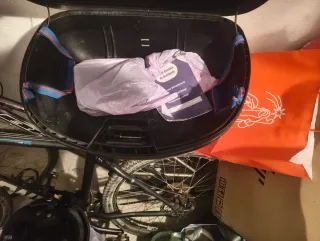 Baúl Kappa Suzuki Marauder 48L Negro/Rojo