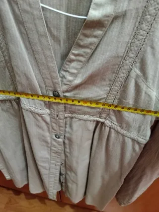 Blusa Stradivarius Talla S Beige