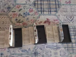 Lote 3 Cintas Cassette Accept