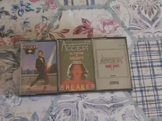 Lote 3 Cintas Cassette Accept