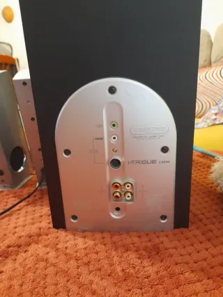 Altavoces Creative 2.1 Negro/Plata