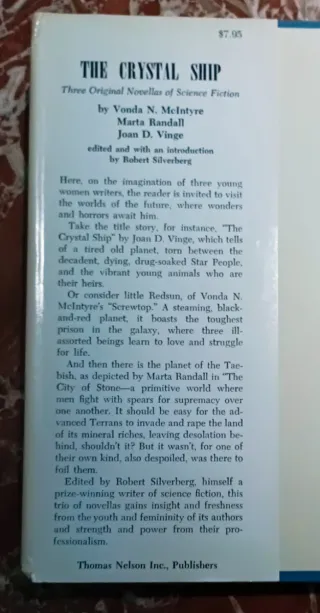 Libro inglés The crystal ship