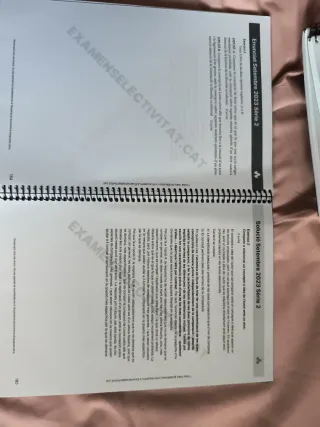 Exàmens selectivitat de Filosofia.