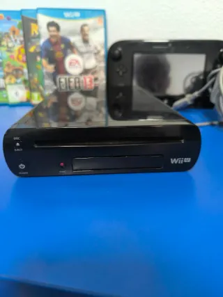 Nintendo Wii U Nera + Giochi