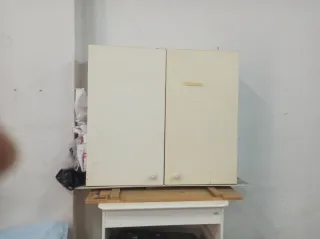 Mueble de cocina blanco