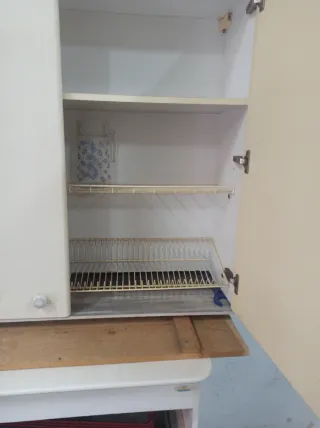 Mueble de cocina blanco