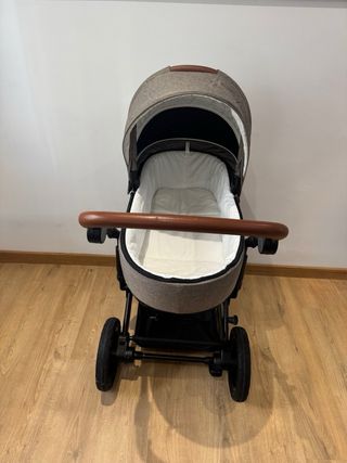Carro Kinderkraft 3 en 1 (Capazo+Silla+Grupo 0)
