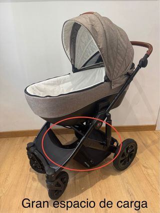 Carro Kinderkraft 3 en 1 (Capazo+Silla+Grupo 0)