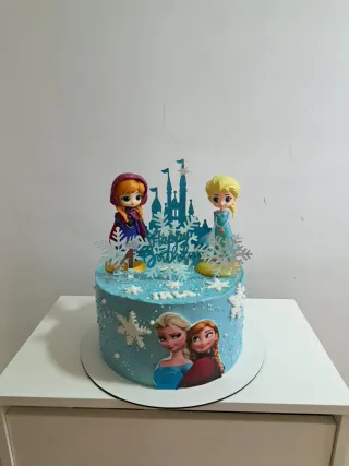Tarta temática Frozen