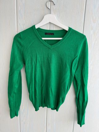 Jersey Jan de Yool verde talla XS