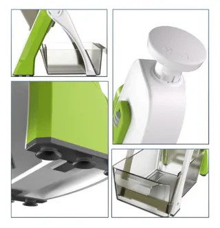 Cortador De Verduras Mandolina Seguro