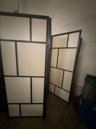 Biombo separador 2 hojas