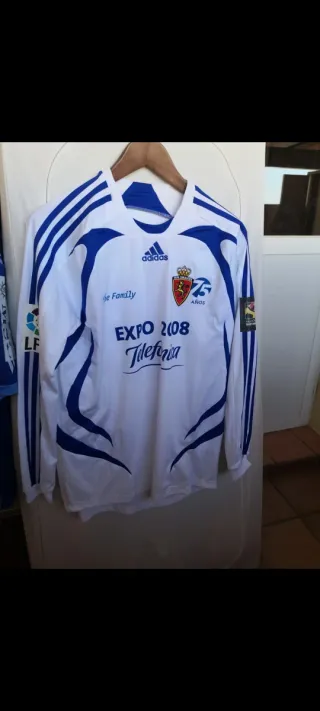 Camiseta Adidas Real Zaragoza 2008.Aniversario