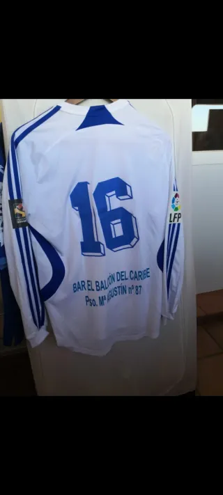 Camiseta Adidas Real Zaragoza 2008.Aniversario