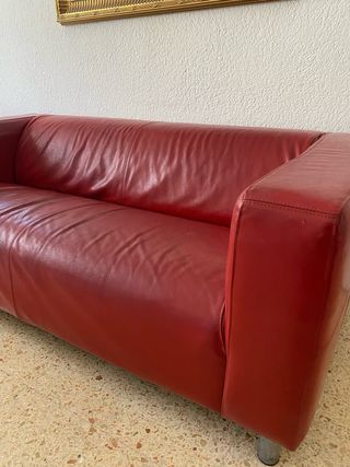 Sofá IKEA KLIPPAN de piel
