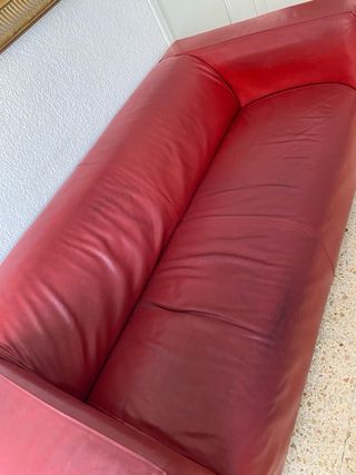 Sofá IKEA KLIPPAN de piel