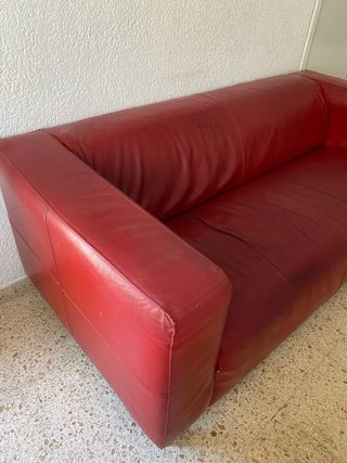 Sofá IKEA KLIPPAN de piel