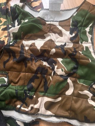 Disfraz militar 7-9 años