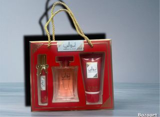 Set profumi oro e rosso