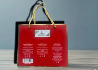 Set profumi oro e rosso