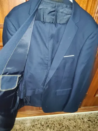 Traje azul